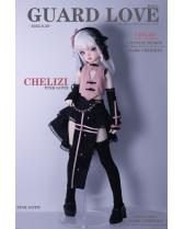 Dark Cherries girl Guard-Love GL 1/4 MSD size 5.0 body girl doll 42cm size bjd