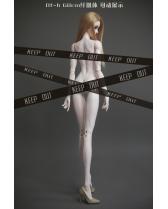 68cm muscle girl BODY ONLY DF-H 1/3 size SD17 BJD doll