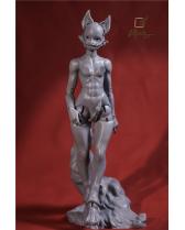 45cm muscle animal BODY ONLY Miracledoll 1/4 size MSD body girl doll 45cm bjd