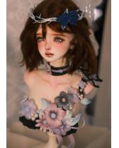 【STOCK】1/3 girl doll Flower Bust Stand ONLY Luei Studio 1/3 SD13 size BJD girl doll use