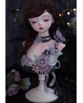 【STOCK】1/3 girl doll Flower Bust Stand ONLY Luei Studio 1/3 SD13 size BJD girl doll use